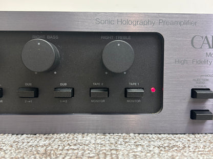Carver C-1 Sonic Holography Preamplifier * Fully Serviced * Box