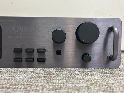 Carver C-1 Sonic Holography Preamplifier * Fully Serviced * Box