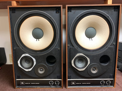 JBL 4130 Studio Monitor Speakers * Recapped Crossovers *