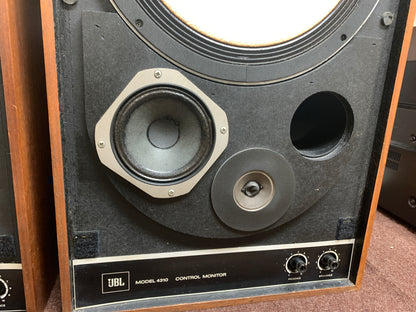 JBL 4130 Studio Monitor Speakers * Recapped Crossovers *