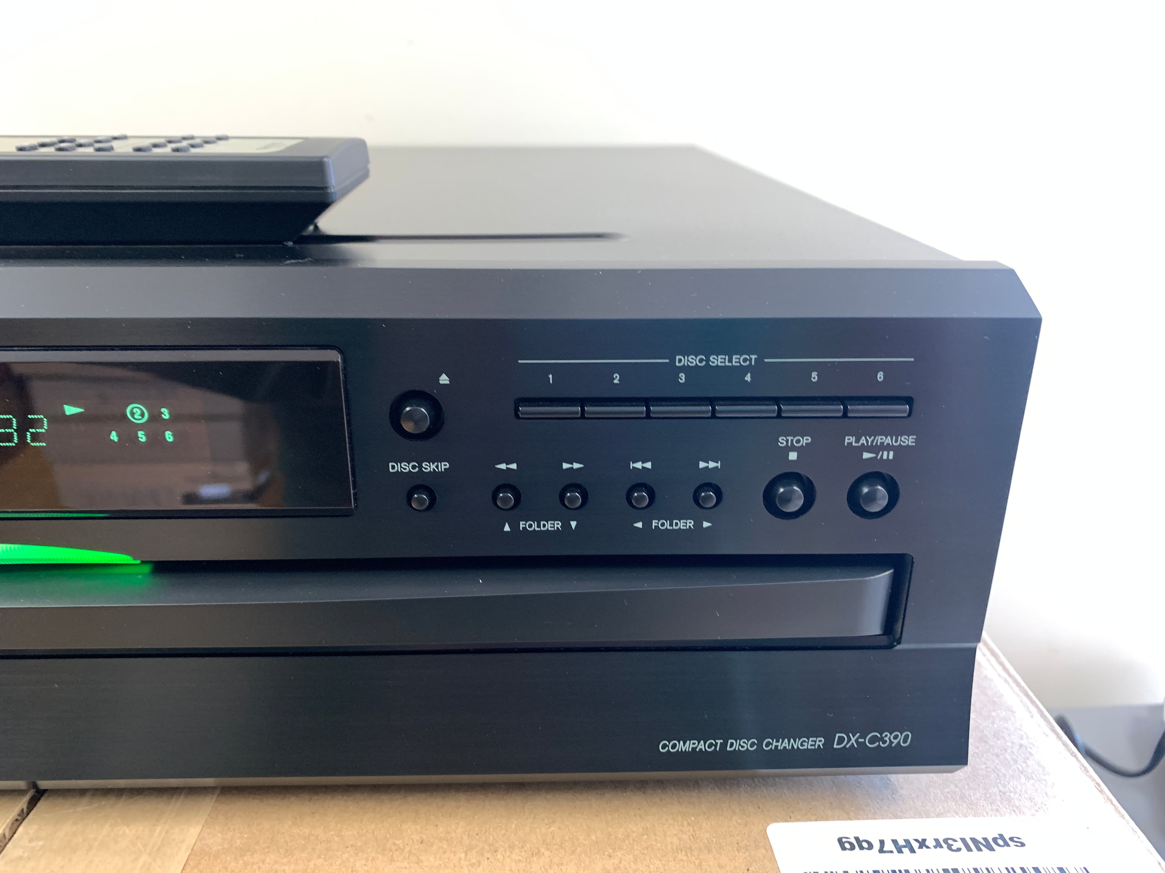 Onkyo DX-390 CD Carousel 6 Discs * Remote * Box – The Turntable Store