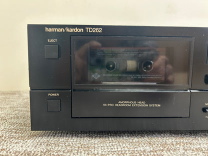 Harman Kardon TD262 Single Cassette Deck * Fully Serviced * New Belts