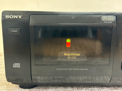 Sony CDP-CX50 CD Changer * 50+1 Discs * Fully Serviced * New Belts