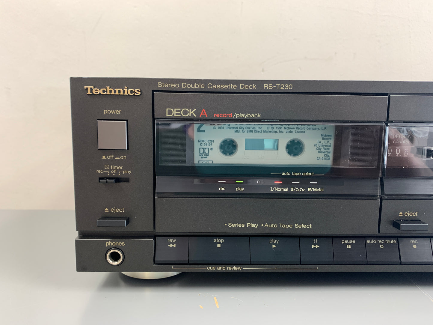 Technics RS-T230 Double Cassette Deck