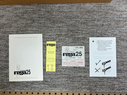 Rega Planar 25 Turntable * Silver RB600 Tonearm * Rega EXACT Cartridge * Glass Platter * Fully Serviced