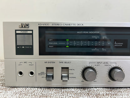 JVC KD-V100 Single Cassette Deck * Fully Serviced * New Belts