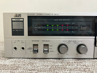 JVC KD-V100 Single Cassette Deck * Fully Serviced * New Belts