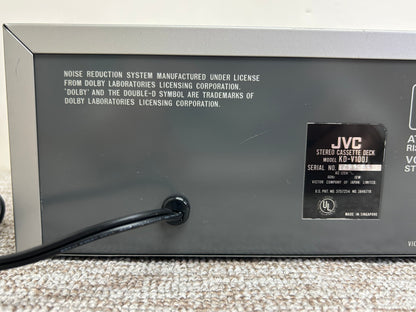 JVC KD-V100 Single Cassette Deck * Fully Serviced * New Belts