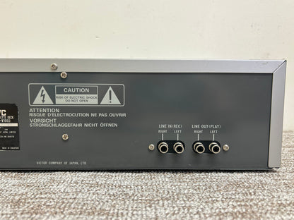 JVC KD-V100 Single Cassette Deck * Fully Serviced * New Belts
