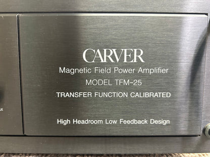 Carver TFM-25 Magnetic Field Power Amplifier (1989)