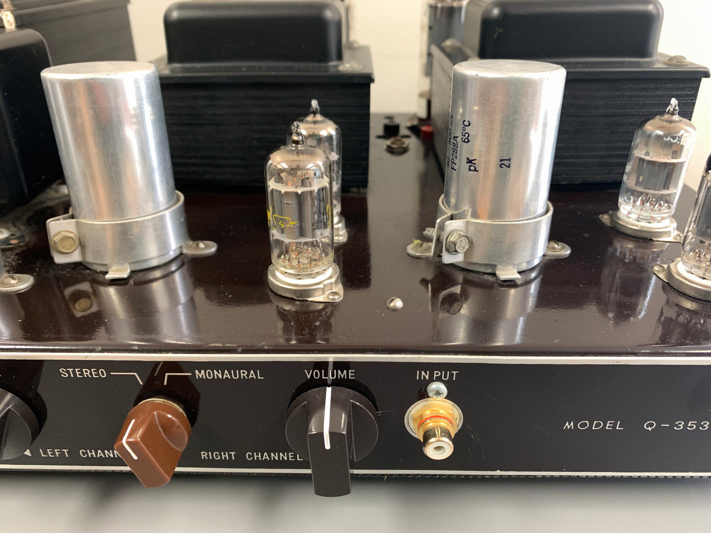 Sansui Q-3535 Tube Power Amplifier * 1958 * Fully Operational * 35W RMS * Ships with UPS