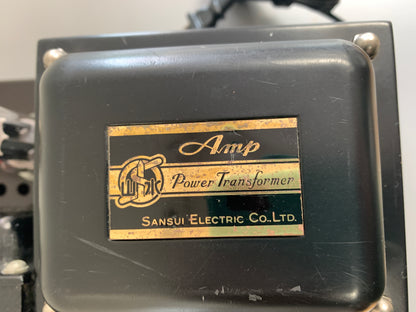 Sansui Q-3535 Tube Power Amplifier * 1958 * Fully Operational * 35W RMS * Ships with UPS