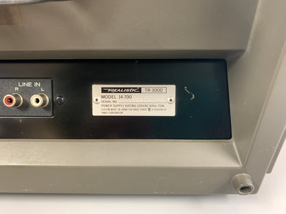 Realistic TR3000 Reel to Reel * Reels are not included