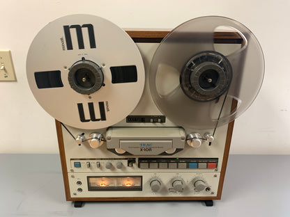 Teac X10-R Reel to Reel * Serviced * New Belts * Hubs are included * No reels