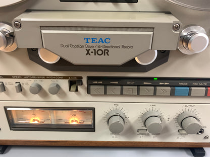 Teac X10-R Reel to Reel * Serviced * New Belts * Hubs are included * No reels