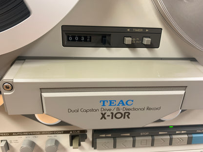 Teac X10-R Reel to Reel * Serviced * New Belts * Hubs are included * No reels