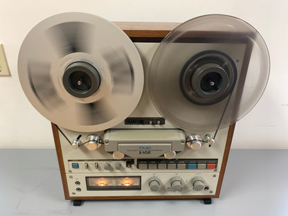 Teac X10-R Reel to Reel * Serviced * New Belts * Hubs are included * No reels