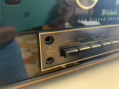 McIntosh C29 Preamplifier with Original Wood Case
