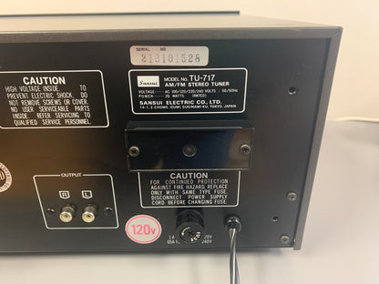 Sansui TU-717 Stereo Tuner