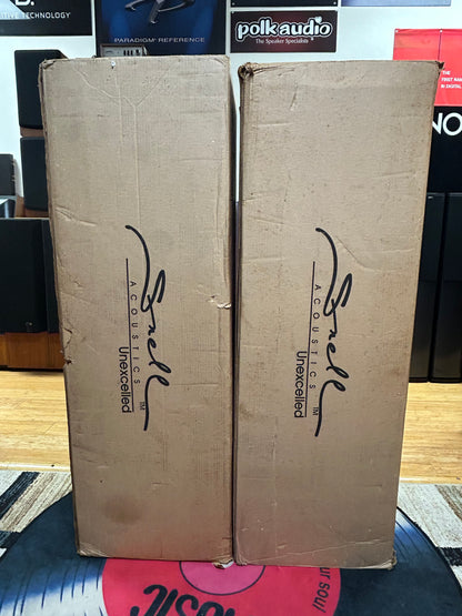 Snell Type D Floor Standing Speakers * Fully Serviced * Boxes * Local Pickup Only