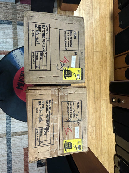 Snell Type D Floor Standing Speakers * Fully Serviced * Boxes * Local Pickup Only