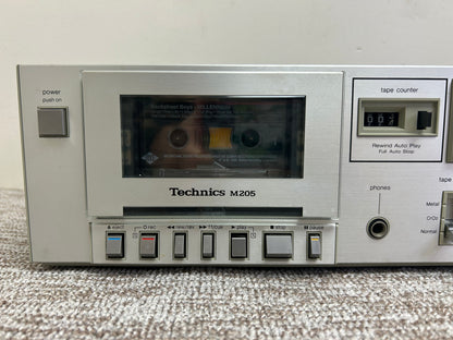 Technics RS-M205 Single Cassette Deck * Fully Serviced * New Belts