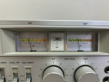 Technics RS-M205 Single Cassette Deck * Fully Serviced * New Belts