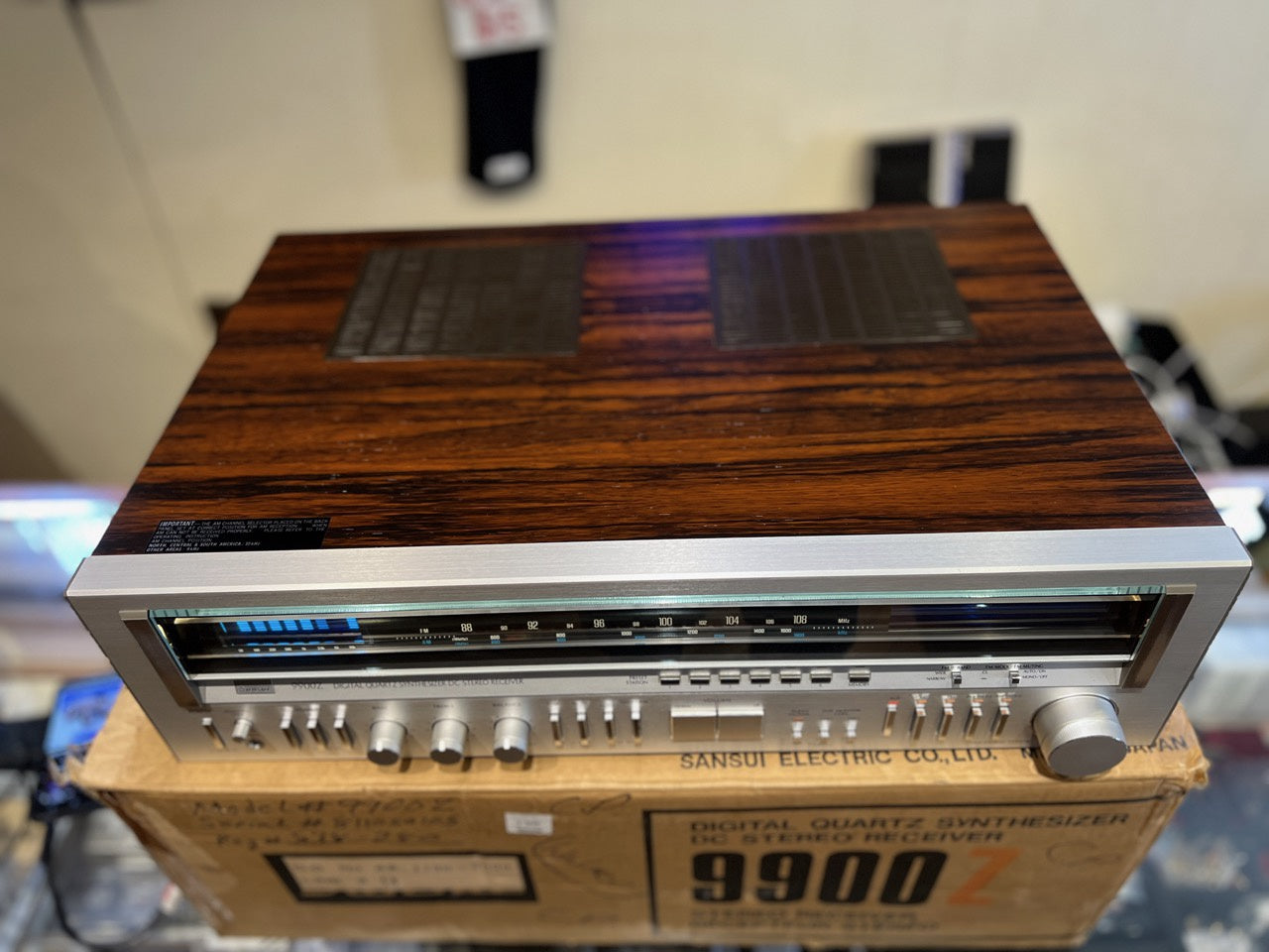 SALE * Sansui 9900Z Stereo Receiver * 160W RMS * 1981 * Box