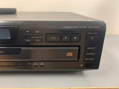 Sony CDP-CE405 CD Carousel 5 Discs * Remote