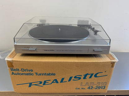 Realistic LAB310 Turntable * Box *