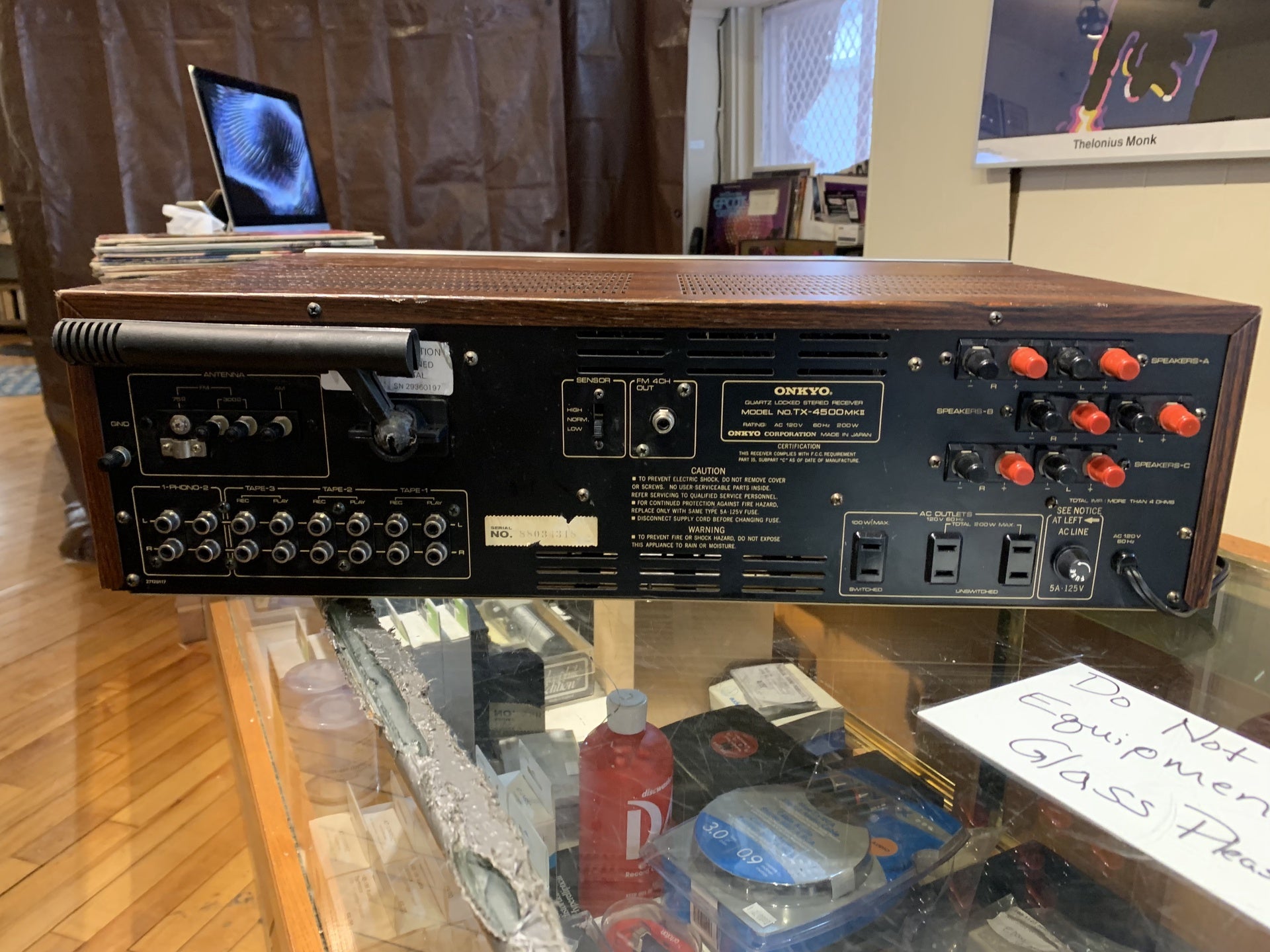 ONKYOコンポ＆レシーバーセット Onkyo TX-4500 MKII Stereo Receiver * 60W RMS * 1980 – The