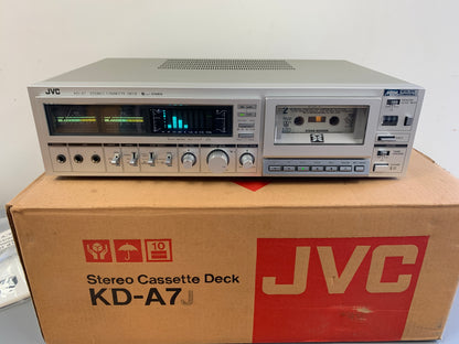 JVC KD-A7 Single Cassette Deck * Box * Manual
