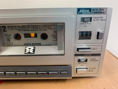 JVC KD-A7 Single Cassette Deck * Box * Manual