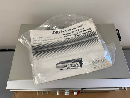 JVC KD-A7 Single Cassette Deck * Box * Manual
