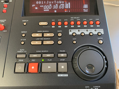 Yamaha MD8 Multi-Track Minidisc Recorder * Original Box * Manuals