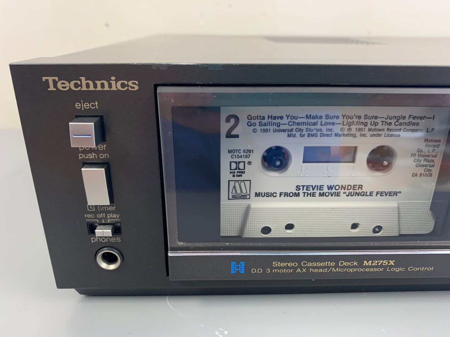 Technics RS-M275X Single Cassette Deck * DBX * Fully Restored * Recapped