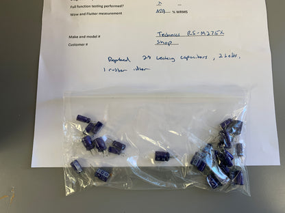 Technics RS-M275X Single Cassette Deck * DBX * Fully Restored * Recapped