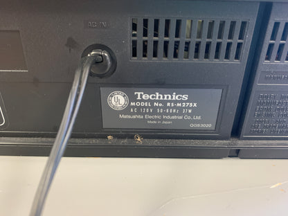 Technics RS-M275X Single Cassette Deck * DBX * Fully Restored * Recapped