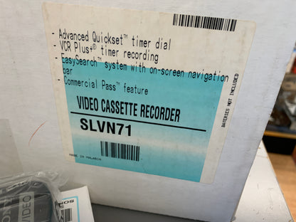 Sony SLV-N71 Video cassette Recorder * Box * Manual * remote * cables