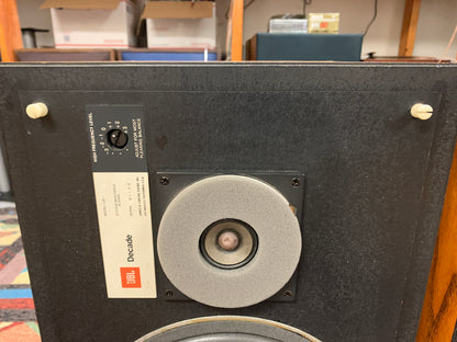 JBL Decade L26 Floor Standing Speakers * Original Blue Grills * 1978
