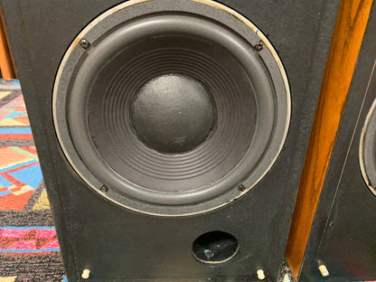 JBL Decade L26 Floor Standing Speakers * Original Blue Grills * 1978