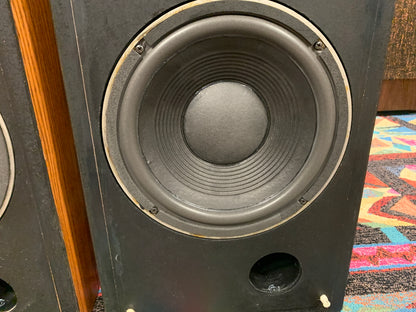 JBL Decade L26 Floor Standing Speakers * Original Blue Grills * 1978