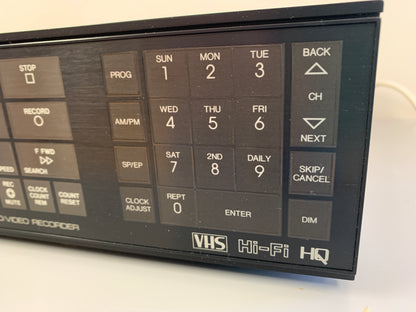 Zenith VR-2220 HiFi HQ Stereo Video Cassette Recorder