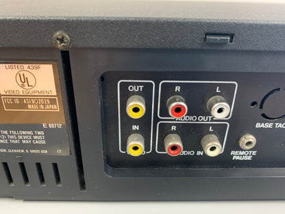 Zenith VR-2220 HiFi HQ Stereo Video Cassette Recorder