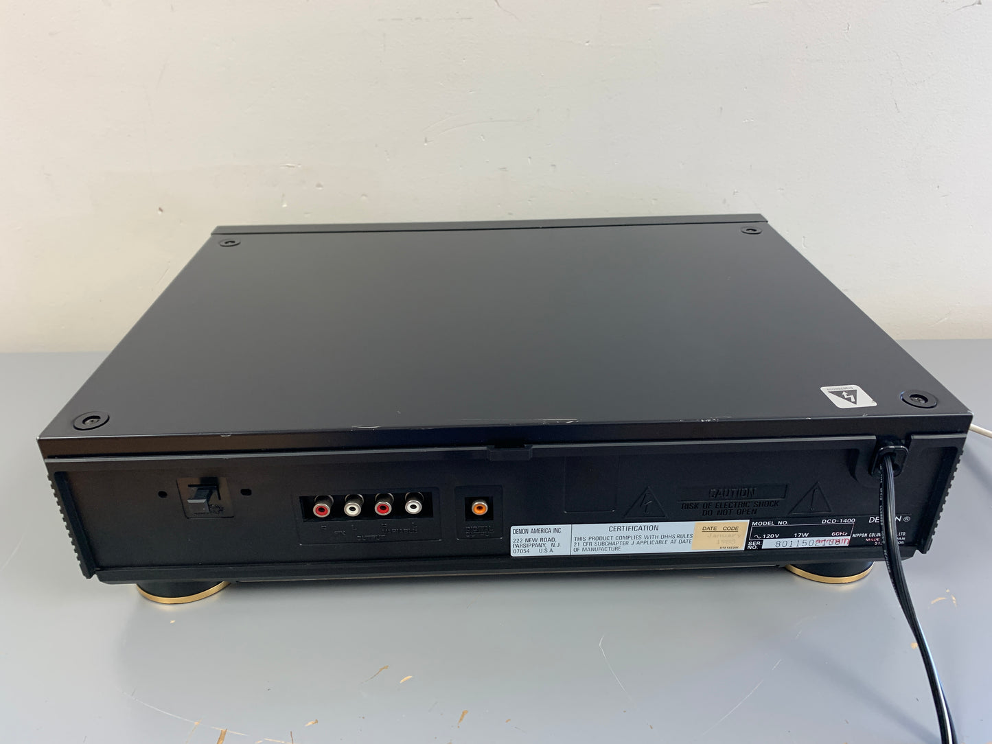 Denon DCD-1400 Single CD Player
