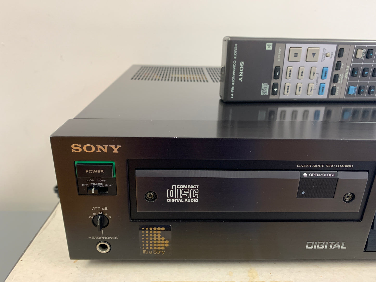 Sony CDP-501ES Single CD Player * Remote * Manual * Box – The  