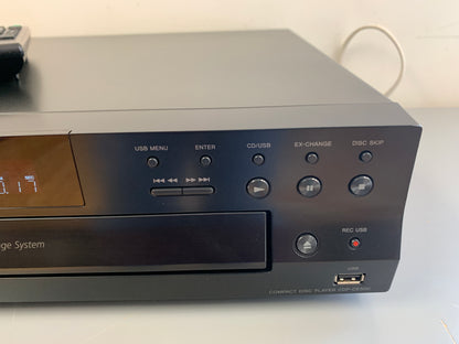 Sony cdp-ce500 CD Carousel 5 Discs and USB Recorder
