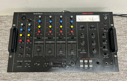 Radio Shack SSM-1750 Stereo Audio and DJ Mixer * Fully Serviced