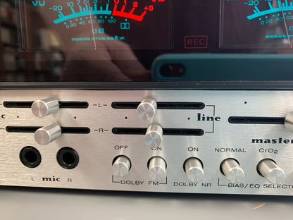 Marantz Model 4020 Single Cassette Deck * New Belts * Serviced