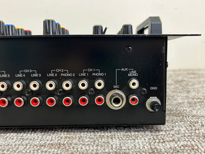 Radio Shack SSM-1750 Stereo Audio and DJ Mixer * Fully Serviced